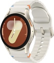 Samsung Galaxy Watch 7 40mm LTE AI Smartwatch w/Energy Score, Wellness Tipps, Herzfrequenz Tracking, Schlaf-Monitor, Fitness Tracker, 2024, Creme [US Version, 1Yr Herstellergarantie]