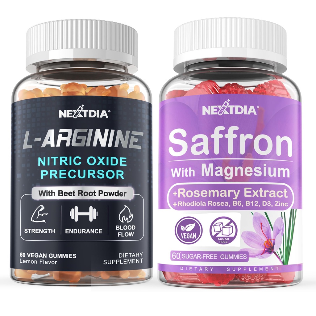 Magnesium Glycinat-Gummien + L Arginin-Gummien