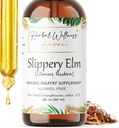 Slippery Elm (Ulmus Rubra) Getrockneter Bark Alkoholfreier Flüssigextrakt (2 oz)
