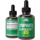 Gocce di drenaggio linfatico. Sugar Free 7-in-1 Lymph Detox e Cleanse Support. Vegan Supplemento con Echinacea, Rosso Clover Blossom, Burdock Root, Cleavers Herb, Radice di liquirizia, e altro ancora!