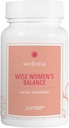 Wellena Wise Equilibrio femminile di Magdalena | Biodisponibile e Sinergico Erbale, Vitamina e Miscela minerale per l'equilibrio ormonale in Peri- e Menopausa | 120 capsule vegetariane 60-Day Supply