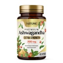 Costruito da Nature Ashwagandha 2100mg Extra Strength Stress Relief & Mood Support with Black Pepper Extract for Max Absorption - Non-GMO, Vegan, Gluten-Free - 60 Capsule