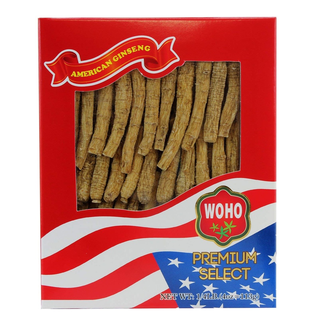 Woho American Ginseng #105.4 Long Petite boîte de 4oz