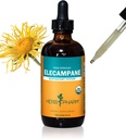Estratto di liquido Elecampane organico certificato di Herb Pharm per il supporto del sistema respiratorio - 4 once