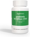 Basics Daily Probiotic, 10 miliardi di culture attive, Sostenere la salute digestiva e intestinale, capsula, 60 conte, due mesi di fornitura