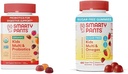 SmartyPants Kids Multivitamin Gummies Bundle: Probiotici organici, Omega 3, Vitamine D3, C, B12, B6, A, K & Zinc Immune Support, Sugar Free Strawberry Banana, 164 Conte