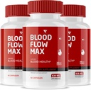 (3 Pack) Sangue Flusso Max Capsule, SangueFlow Max Advanced Strength Sani livelli di flusso Supplemento di supporto, flusso sanguigno Massima Nel complesso Tutti i Pillole Naturali Recensioni (180 capsule)
