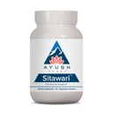 Ayush Herbs Sitawari - Shatavari Capsules pour les femmes, Supplément racine Shatavari, Hormone Balance pour les femmes, Soutien naturel de la reproduction féminine - 90 Capsules végétariennes (1 comte)