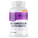 VIMERGY Magnesium Glycinate – Stress Support – Chelated to Avoid Tummy Upset*– Promotes Heart Health & Energy*– Kosher, Vegan Gluten-Free – 180 Caps