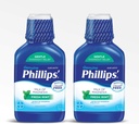 Phillips' Milk of Magnesia Laxative, Fresh Mint, 26 Fl Oz (Pack von 2)