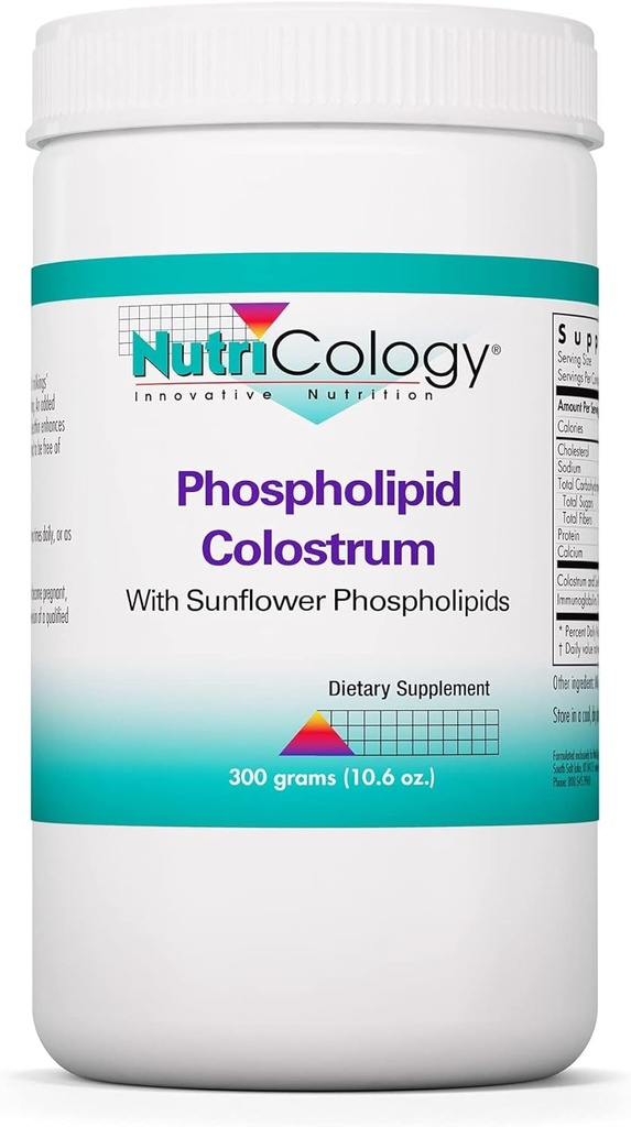 Nutricology Phospholipid Colostrum Supplement, 300 Gramm