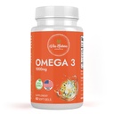 Omega 3 | 1000mg | Fischöl | Fettsäuren | EPA & DHA | Non-GMO | 60 Softgels