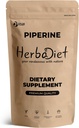 Herbadiet Piperine 95% Poudre d'extrait de poivre noir 95% par Hplc.