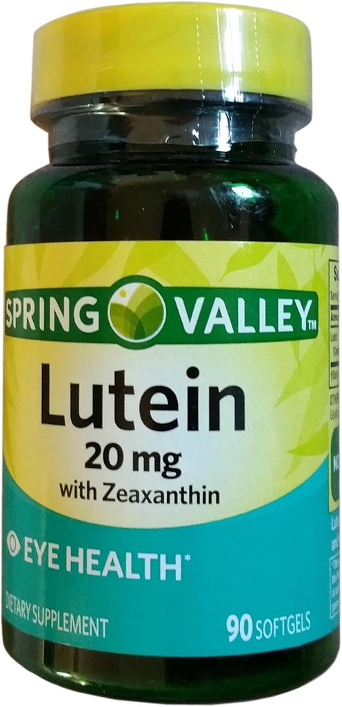 Valle di Primavera - Lutein 20 mg, 90 Softgels