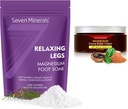 Sept minéraux Relaxing jambe Magnésium Flakes & Crème naturelle