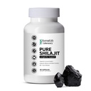 100% Pure Shilajit, Himalayan chilajit biologique pour les hommes et les femmes, 85+ Trace Minerals Riche en Acid Fulvic Shilajit Supplément pour l'énergie et système immunitaire 1000mg 90 Compte