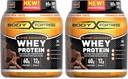 Fortezza corpo Super Advanced Whey Protein Powder, Gluten Free, Cioccolato Flavor, 2 Pound, Confezione da 2