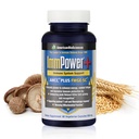 American BioSciences ImmPower Plus, AHCC & Fermented Wheat Germ Extract Herbal Supplement, 550mg per Capsule per Supporto Immune, Mantiene Natural Killer Cell Activity, Confezione da 1, 60 capsule Veggie