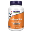 MAINTENANT compléments alimentaires, L-Carnitine 1000 mg, forme pure, acide aminé, soutien de la condition physique*, 50 comprimés