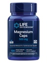 Extension de vie Magnésium Caps, 500 mg, Oxyde de magnésium, Citrate et Succinate, Santé cardiaque, Bons sains, Soutien au métabolisme, 100 Capsules végétariennes