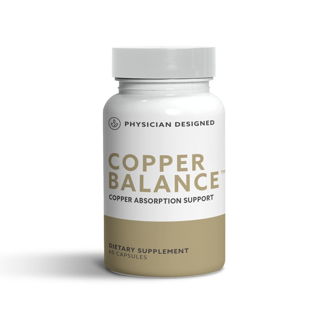 PD VARSician Progettato Copper Balance Supplemento - Supporto Fibromyalgia, Dolore di Neve Ridotto, Fibro Fog, 9 Essential Immune Boosting Vitamine, 60 capsule