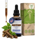 Secrets of the Tribe Sting Nettle Alcohol-Free Liquid Extract, Sting Nettle (Urtica Dioica) Getrocknete Wurzel (2 FL OZ)