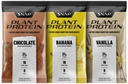 Snap Suppléments 100% Protéines à base végétale Pâte en poudre avec booster à oxyde nitrique (10 pack, pack de variétés)
