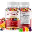 Gummies di sidro di mele Keto, Keto ACV Integratore di dieta pancia, Advanced 1500mg ACV Gummies con Folate, B12 CircaB6 e Keto Supporto per donne uomini, Gelatin- Free, Vegan & Non-GMO (Multi-Flavor)