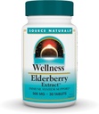 Quelle Naturals Wellness Elderberry Extract, 500 mg für Immunsystem Unterstützung* - 30 Tabletten