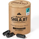 Capsule SHILAJIT NATURAL (2 Mesi di Alimentazione) - 60 Conte - Shilajit per Uomini e Donne con Acido Fulvico & Minerali Trace, Nutrienti Basati per Energia, Supporto Immune & Vitalità