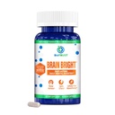 BioTrust Cerveau Bright – Boost Nootropic quotidien pour la concentration, la clarté mentale – Nootropics sans caféine Supplément de soutien au cerveau – Ginger thaïlandais, Ginkgo, Folate, L-Theanine – 30 portions