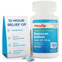 TIME-CAP LABS, INC. Timely Naproxen Sodium 220mg - NSAID Pain Reliever for Headache, Tooth Ache, Minor Arthritis Pain Relief, Backache, Fever - Last 12 Hours - 300 Count