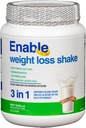 Enable Weight Loss Shake - Delicious Vanilla Flavor for Healthy & Satisfying Meal Replacement, 2lb 8oz