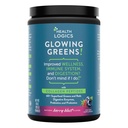 Salute Logiche Glowing Greens Superfood Polvere con Peptidi di collagene, enzimi digestivi, prebiotici e probiotici – Antiossidante, Migliorare il benessere, Immune, Digestivo e Gut Health Support