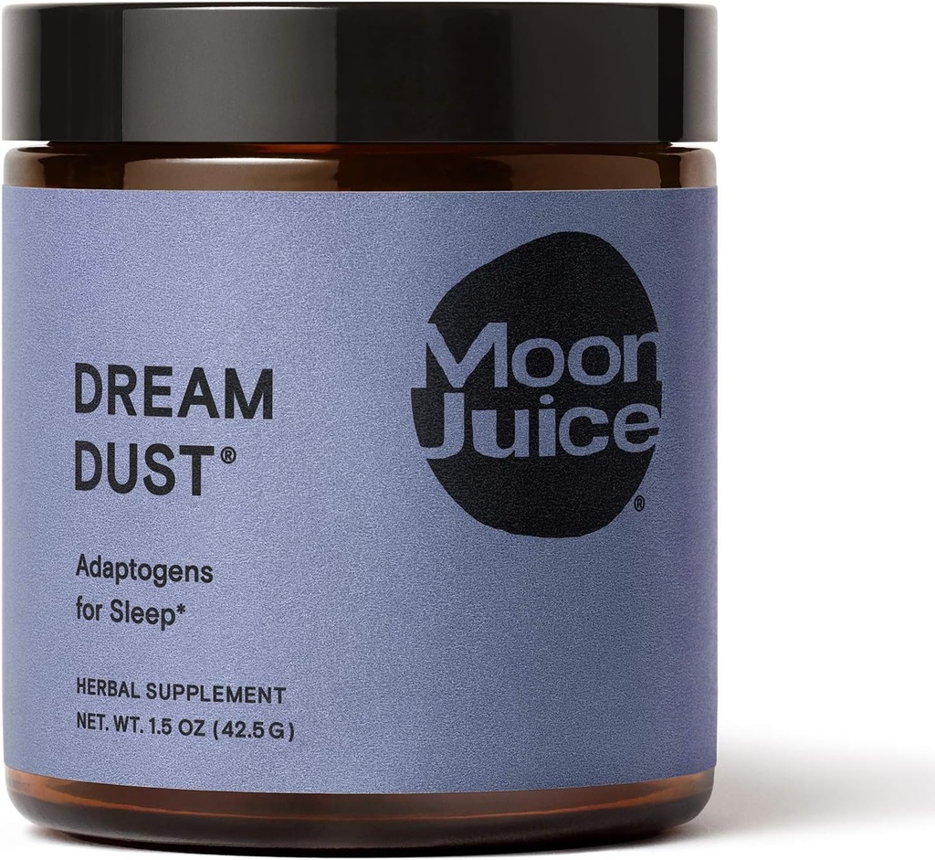 Sogno Polvere di Succo di Luna - Riposo Tranquillo - Supplemento naturale della polvere adaptogenica - Ashwagandha, Camomilla, Jujube, Polygala & Schisandra - Vegan, Non-GMO, Gluten-Free (1,5oz)