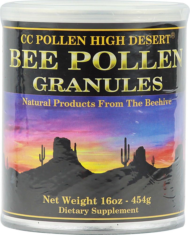 C C Pollen Bee Pollen Granulat in einer Dose verpackt -- 1 lbs