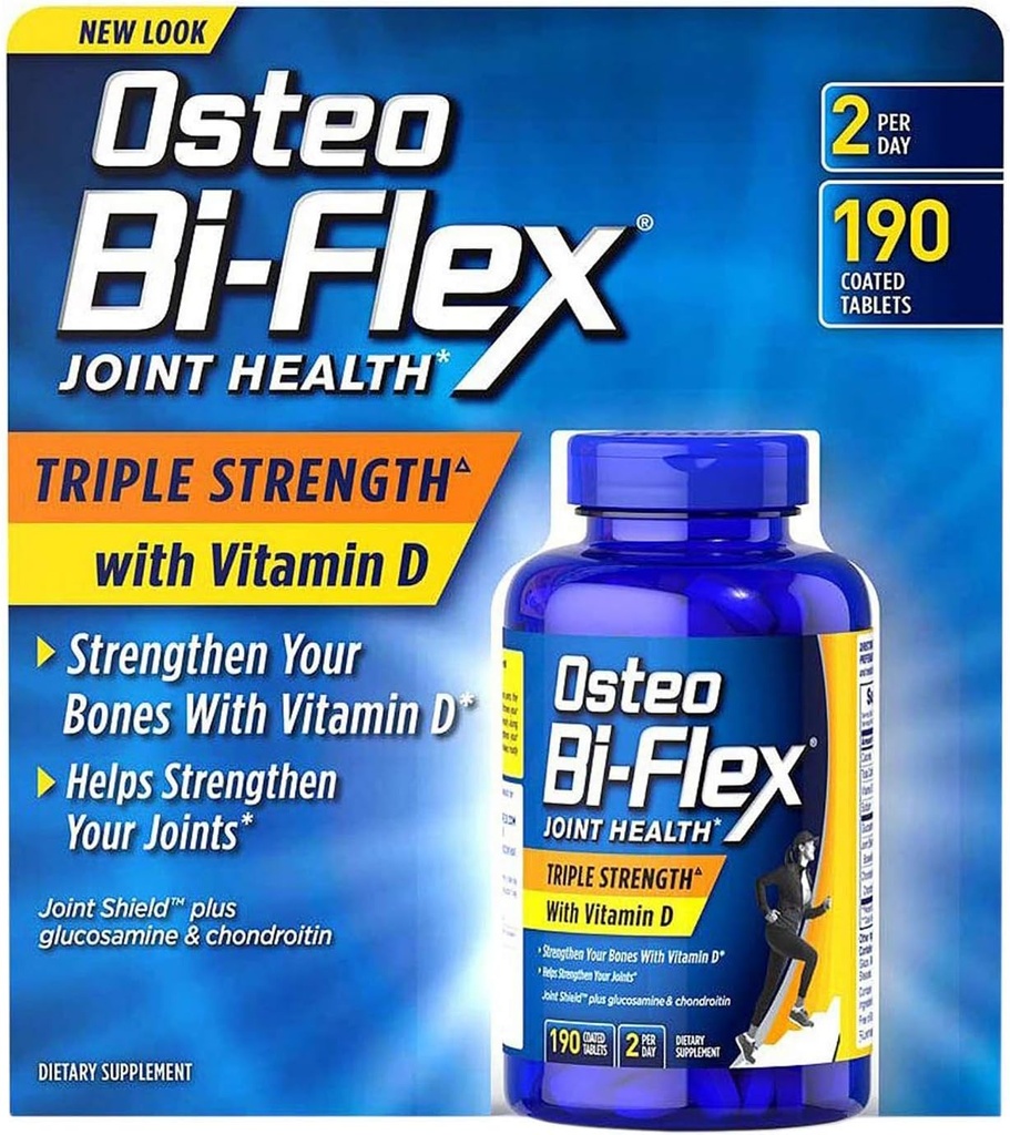 Osteo Bi-Flex Triple Stärke mit Vitamin D (220 Zähler)