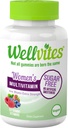 Wellvites Sugar Free Multivitamin Gummies for Women with Biotin, Vegan, Non-GMO - Vitamine per le donne, Vitamina A, B6, e B12, Nessun dolcificante artificiale, senza glutine, 60 conte (30 giorni di alimentazione)