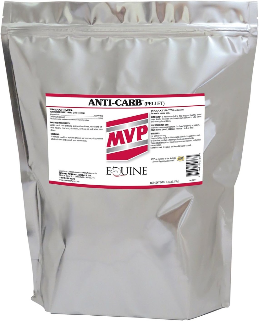 MVP Anti-Carb (5lb) Supporto Metabolismo Glucose...