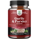 Konzentrierte Odorless Knoblauch Softgels - Parsley Extract & Aged Knoblauch-Ergänzungen für Kreislaufgesundheit, Verdauung, Immununterstützung & Liver Detox - Parsley Softgels für Gut-Unterstützung - 60 Ct