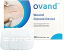 2 Pcs Notfall Laceration Schließungen,Butterfly Bandaids Wound Schließung, Chirurgische Schnürung Reparatur ohne Sew,Quick Clot,Emergency Wound Schließungen Gerät (PU)