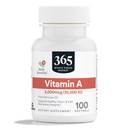 365 da Whole Foods Market, Vitamina A 10.000 IU, 100 CT