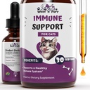 Immununterstützung für Katzen - Hilft, ein gesundes Immunsystem zu unterstützen - Cat Immune Booster - Cat Immune Support - Cat Immune Supplement - Immune Support Katzen - Cat Immune Support Supplement - 1 fl oz