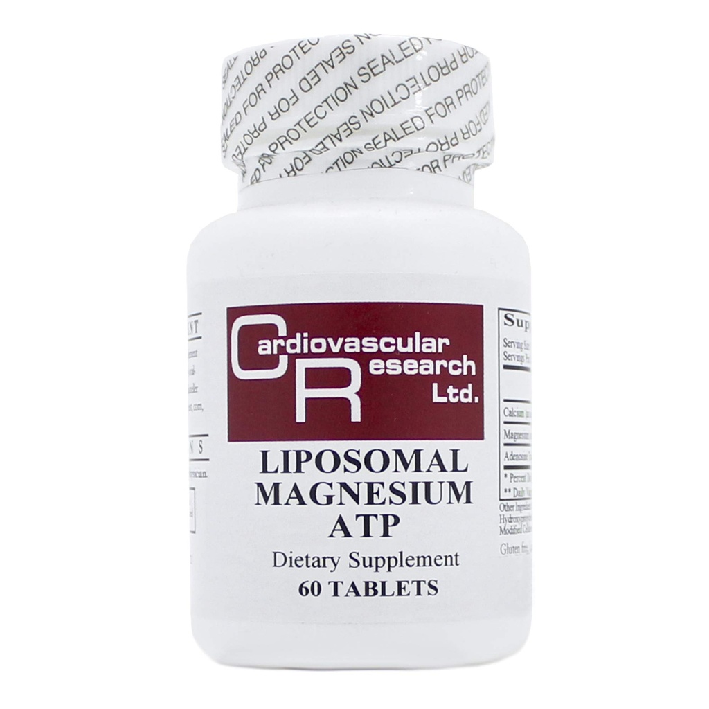 Liposomal Magnesium ATP (Mg30mg ATP60mg) 60 Tabletten - 3 Packung - Ökologische Formeln/Kreislaufforschung