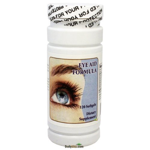 NuHealth Eyes Aid Formel mit Lutein, 120 Kapseln