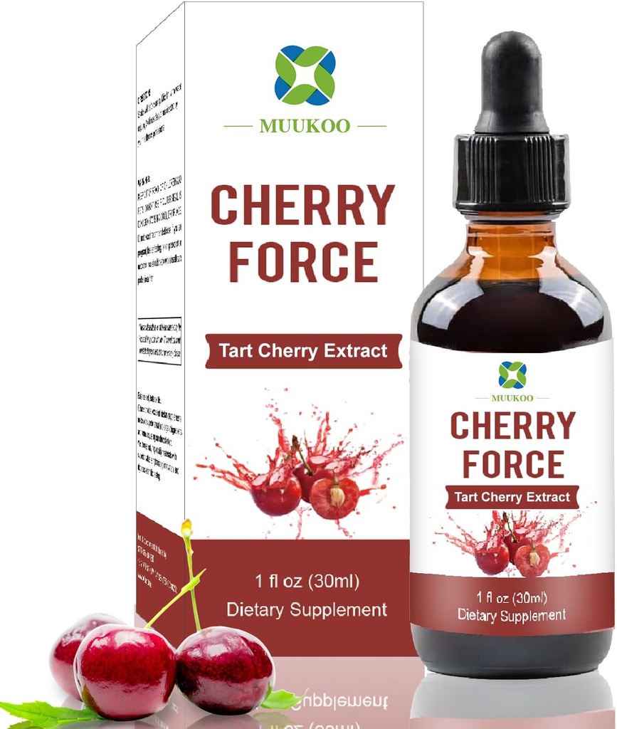 Cerise supplément de force Tart Extrait de cerise riche en phytonutriments Nature Tart Cerise Tart entièrement absorbé Jus de cerise Concentré