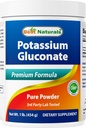 Best Naturals Kalium Gluconate 1lb Pulver (1 LB (Pack von 1))