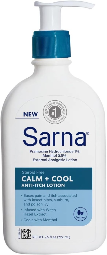 Sarna Calm + Cool Lotion 7,5 Oz