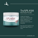 TruSPLASH Polvere completa di elettrolito di idratazione (Borsa Naturale) - 30 Serve