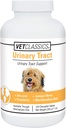 Vet Classics Urinary Tract Dog Supplément- Urinary Tract Support pour les chiens, l'incontinence des animaux- Cranberry Dog Suppléments- Comprimés à croquer 120 Ct.